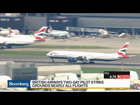 Video: British Airways Pilota Streiks