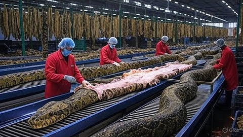 Inside the Snake-Leather Factory: From Snake Skin to Luxury Jacket (Full Process)