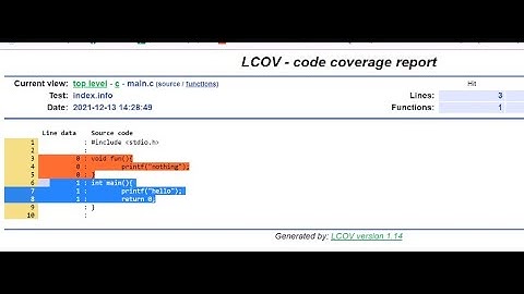 Code Coverage using Lcov [عربى]