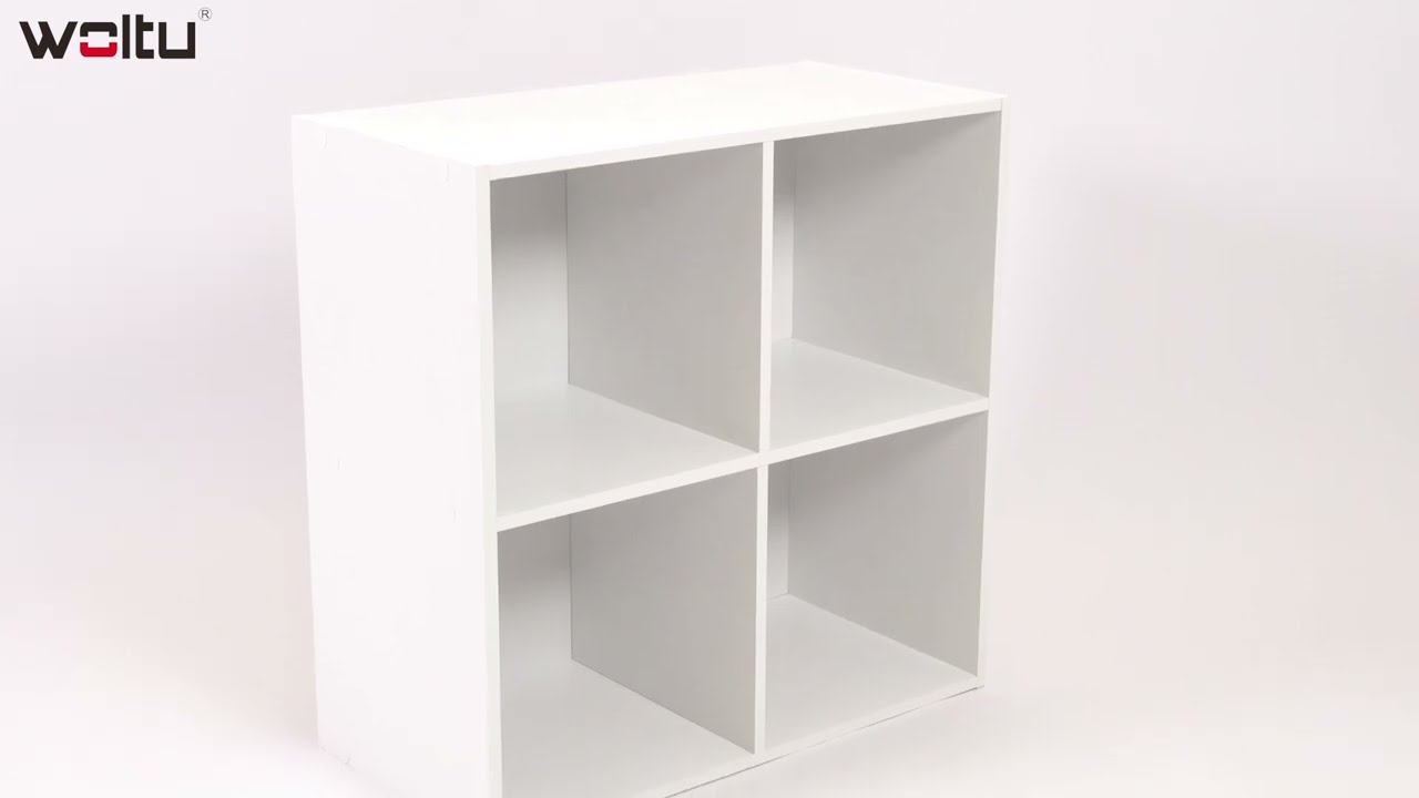 WOLTU Bookcase made of high-quality MDF board