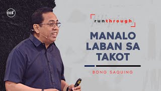 Win Over Fear | Bong Saquing | Run Through