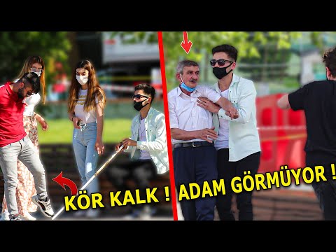 İNSANLARIN YANINDA ! GÖRME ENGELLİ BİRİ AŞAĞILANIRSA ? - SOSYAL DENEY