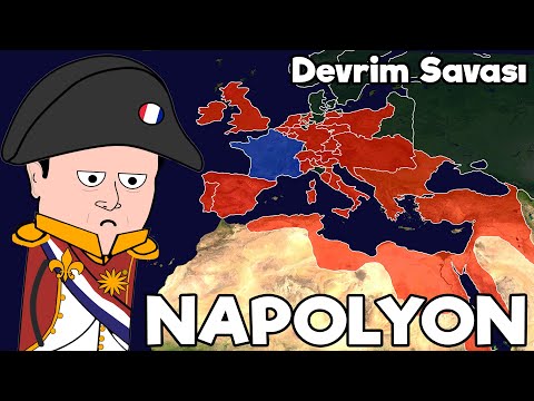Avrupa`nın En Büyük Adamı: NAPOLYON - Haritalı Hızlı Anlatım!