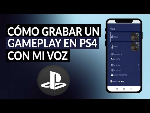 Cómo grabar un GAMEPLAY en PS4 con mi voz y la de mis amigos en el chat