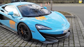 McLaren 600LT taxi ride with Apex on a first day of the season 2019 in Nürburgring Nordschleife.