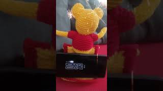 #me pidieron otro #soporte para celular #winnie pooh#amigurumi#crochet