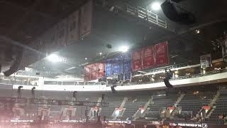 The Wells Fargo Center from Section 202