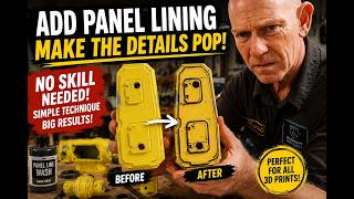 Make Your 3D Prints POP with This Easy Panel Lining Trick