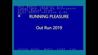 [MSX][YM2413] RUNNING PLEASURE (Out Run 2019 / Junker's High)