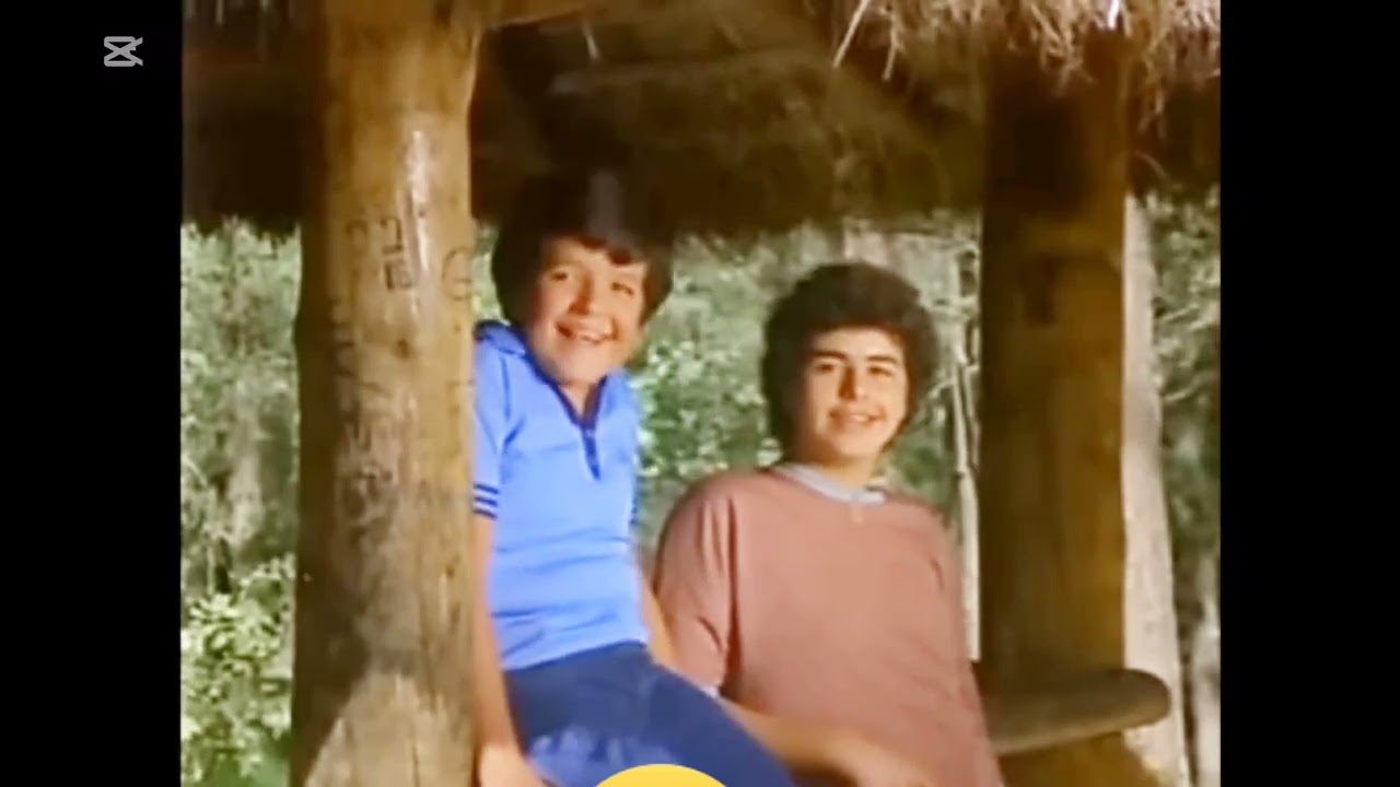 Pedro Fernández y Lucero cuando eran adolescentes. Película: Coqueta.