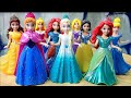 Disney Princess Doll Makeover ~ DIY Miniature Ideas for Barbie - Wig, Dress, Faceup, and More! DIY