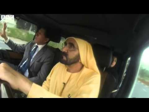 Driving Through Dubai With Sheikh Mohammed