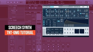 TNT-OMG Screech Synth Tutorial  [(Logic Pro Alchemy) Educational] No 3rd party plug-ins