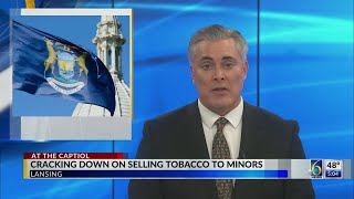 is selling tobacco to a minor a felony Lawmakers cracking down on selling tobacco to minors