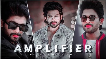 🔥Amplifier ✨song 💥status ⚡ Allu Arjun 😈 stylish💫 status 🥀Allu Arjun edit 🥵