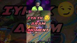 Cheeky Aram Moment 😏😂 #shorts #youtubeshorts  #leagueoflegends #league #riotgames #riot #masteryi