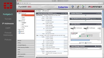FortiGate Redundant OSPF routing over IPsec VPN