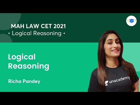 Logical Reasoning l MAH CET 2021 l Unacademy Law | Richa Pandey