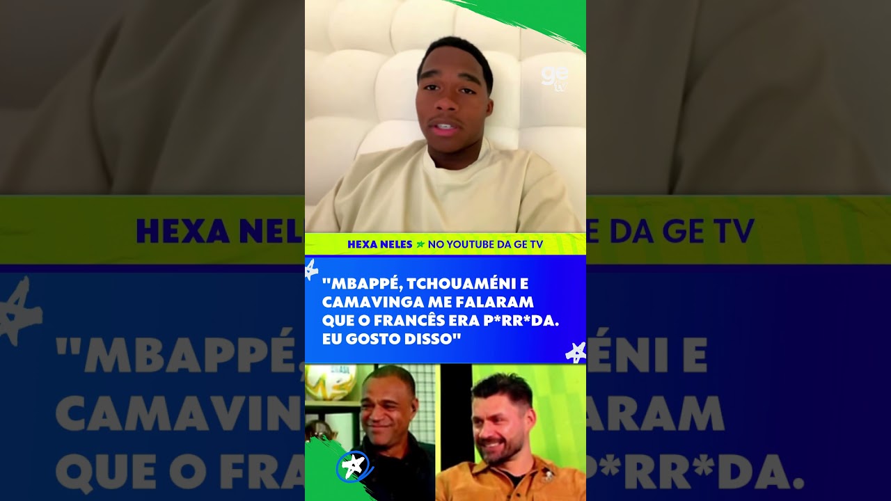 ENDRICK FICAVA NA RESENHA COM MBAPPÉ NO REAL MADRID SOBRE COMO SERIA NO LYON | #shorts | HEXA NELES!