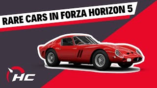 10 Rare Cars In Forza Horizon 5