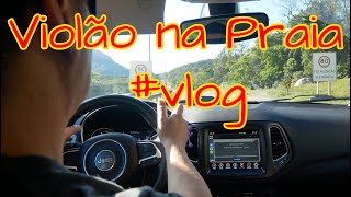 Violão na Praia Vlog em Itapoá por Fabio Lima