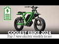 7 Coolest New Electric Bikes Featuring Fresh Looks &amp; Smart Tech for 2023-2024