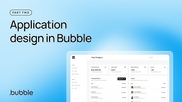 Application design in Bubble: (Design course part 2/2)