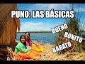 BÁSICAS DE PUNO: BUENO BONITO Y BARATO - MPV