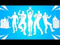 Top 50 Popular Fortnite Dances &amp; Emotes.. (Feel The Flow, Pump Me Up, Teth&#39;s Throne, Copines)