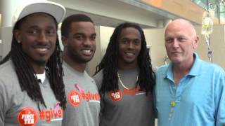 In the Community: Browns bring smiles to patients