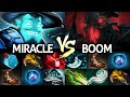 MIRACLE Storm Spirit VS BOOM Shadow Fiend Magic - Epic Battle Mid 7.26 Dota 2