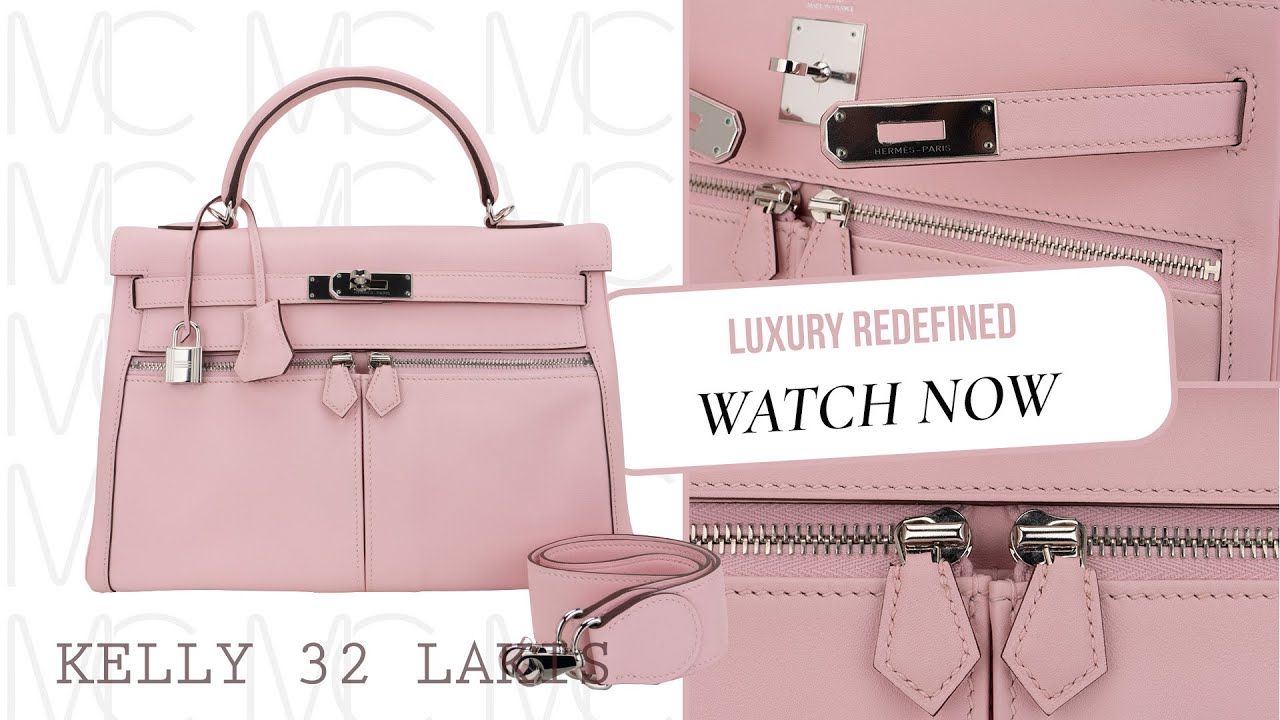 Luxury Redefined: Exploring the Hermes Kelly Lakis 32 in Rare Rose