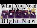 Important Message: What You NEED To Know Right Now (Psychic Reading / PICK A CARD)