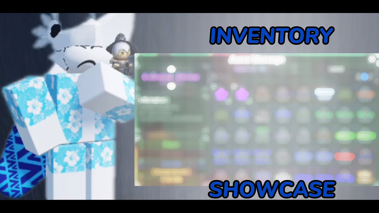 Sols Rng Inventory Button Sol's RNG | Inventory showcase! - YouTube