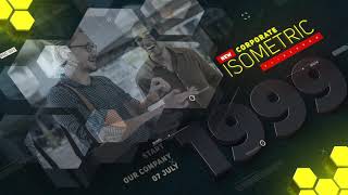 Business Timeline Isometric Slideshow | After Effects Project Files - Videohive template