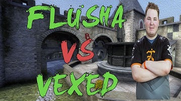CSGO: POV fnatic flusha vs Vexed (27/15) cobblestone @ DreamHack Open Cluj-Napoca 2015