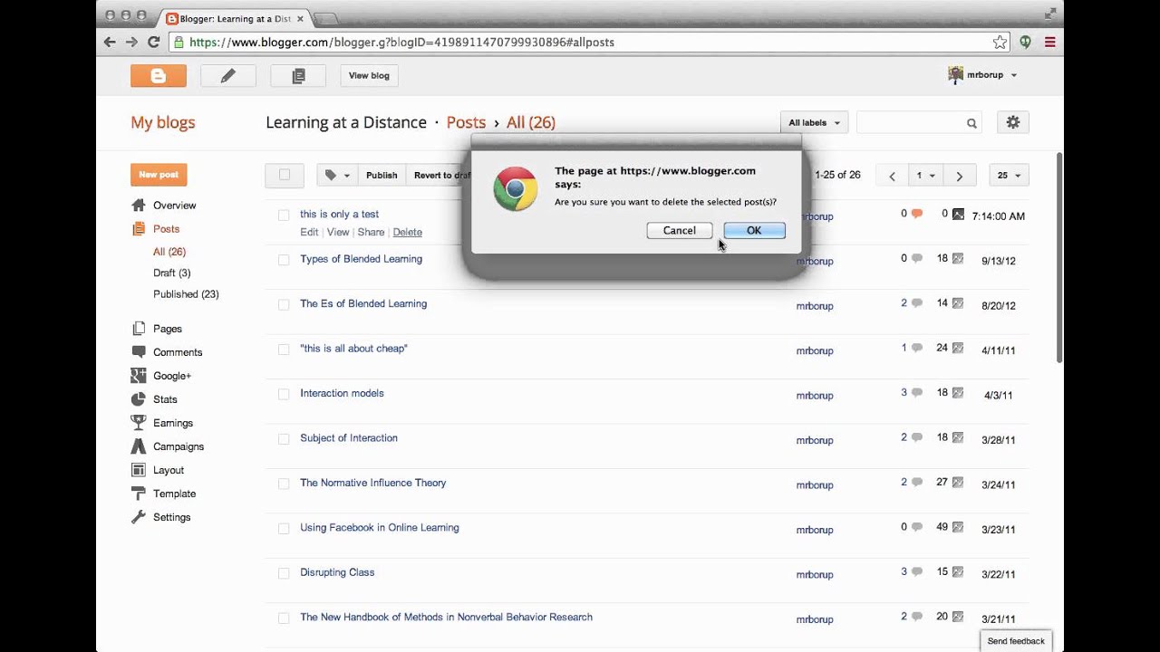 Creating and editing a blog post in Blogger - YouTube