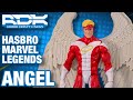 Marvel legends angel xmen hasbro deluxe action figure overview