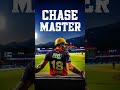 👑 CHASE MASTER VIRAT KOHLI 🔥 🏏 #shorts