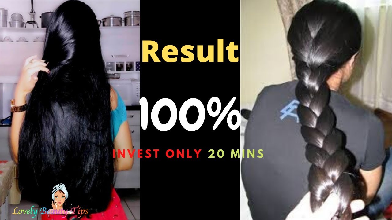 Invest Only 20mins to get Healthy Long Shiny hair | Lovely Beauty Tips ...