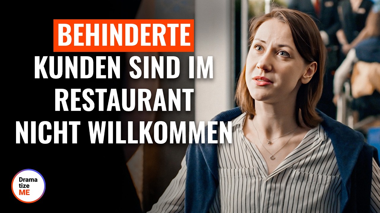 Behinderte Kunden Sind Im Restaurant Nicht Willkommen