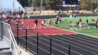 2025 Lake Conf Relays 100m Dash - Heat 1