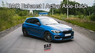 BMW F21 M140i B58 - aktyny końcowy układ | Active Axle-Back | BAQ Exhaust