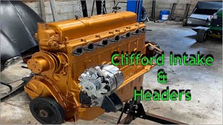 Clifford 6=8 Intake And Headers + Painting Engine And Firewall