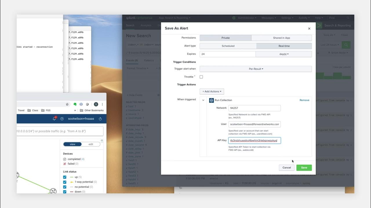 Forward Fix Building a Custom Splunk App to Trigger Collections YouTube