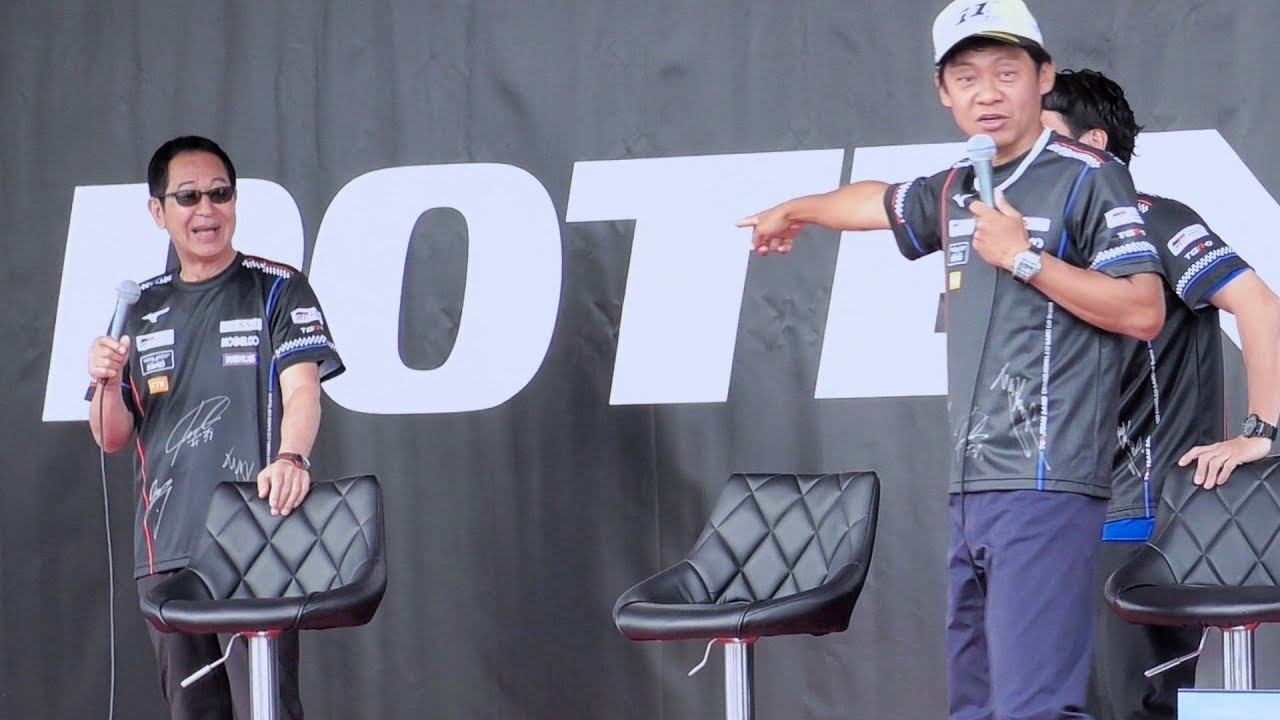 【Tシャツバトル2025🔥 /土屋圭市/脇阪寿一/星野一樹    MC::野田真紀さん   】SUPERGT  ブリヂストンブース ステージ  2025.05.04