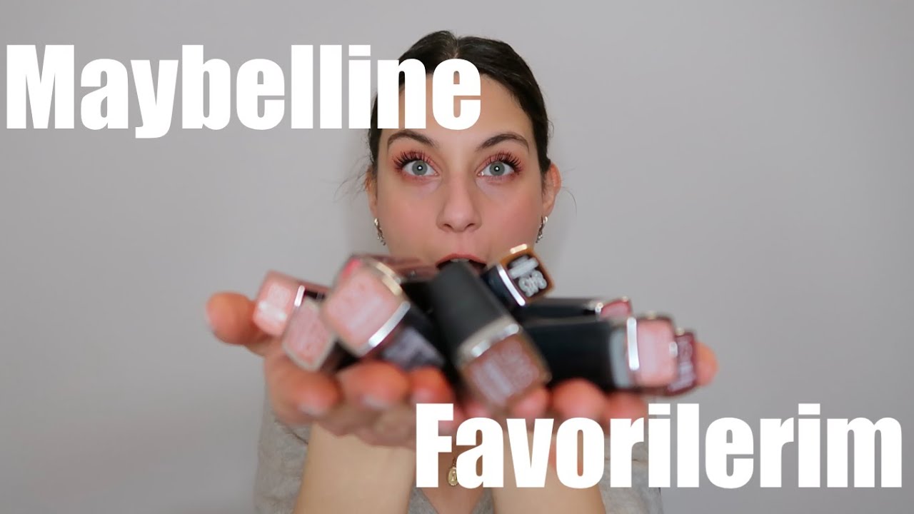 Makyaj Koleksiyonumdaki Favori Maybelline Ürünlerim