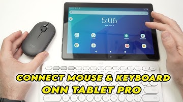 Onn Tablet Pro: How to Connect Bluetooth Mouse & Keyboard