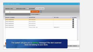 Wireless Manager POS v2- How to Reconcile Inventory