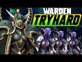 WARDEN - Serious High MMR game! - WC3 - Grubby